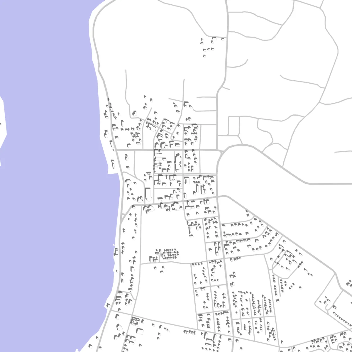 Kavieng Lageplan (2,5 km)