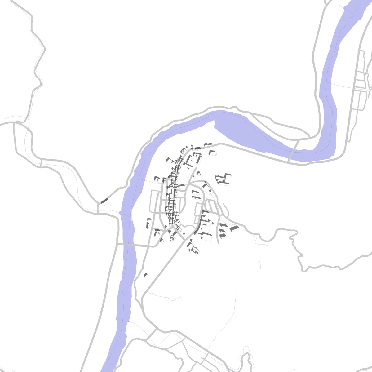 川本 敷地図 (2.5 km)