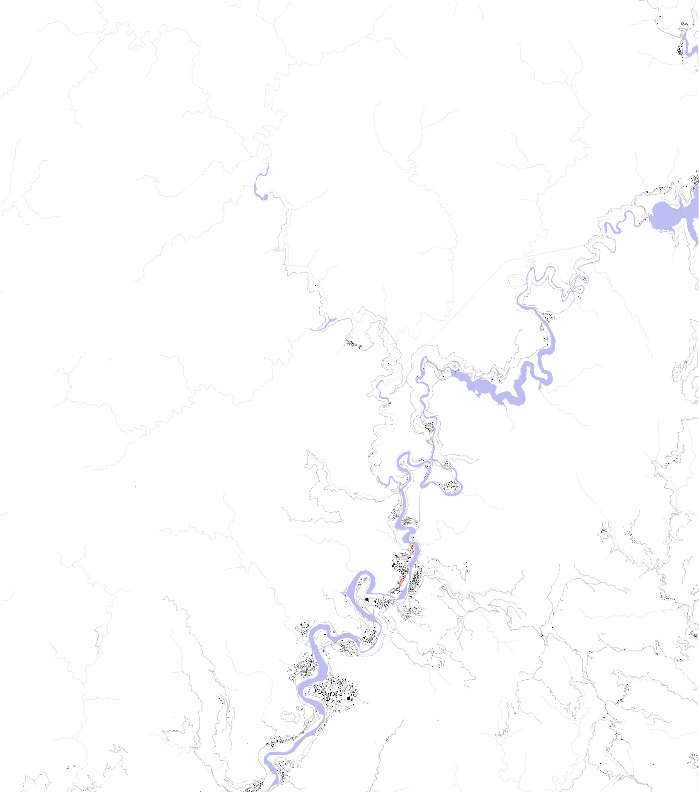 Kawanehon figure ground plan
