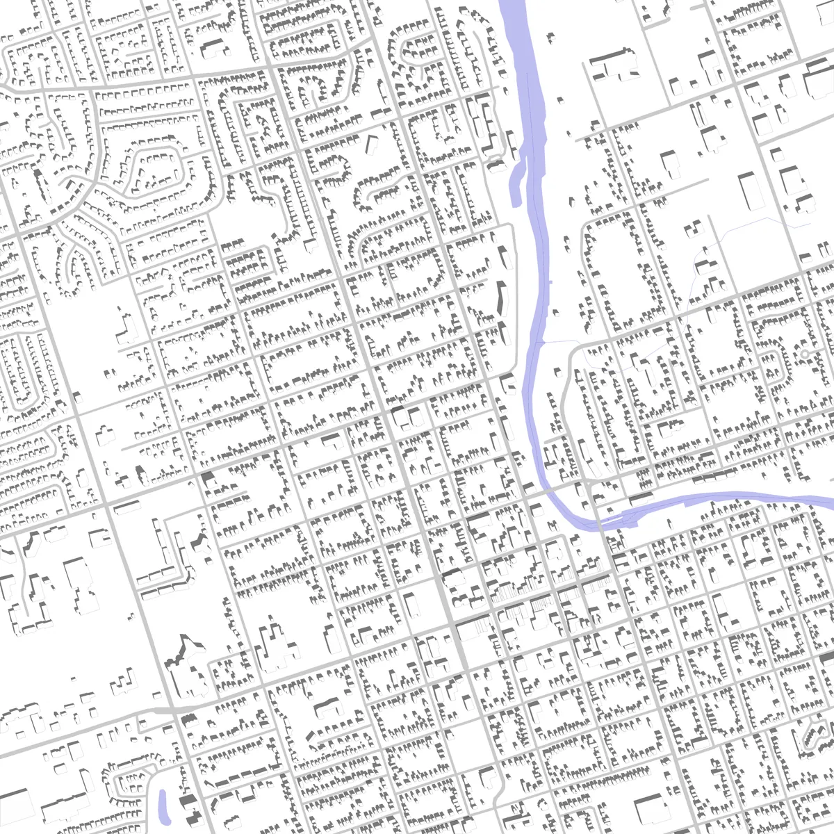 Kawartha Lakes Lageplan (2,5 km)