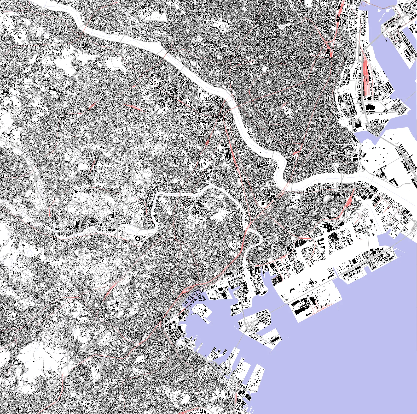 川崎 図と地のプラン