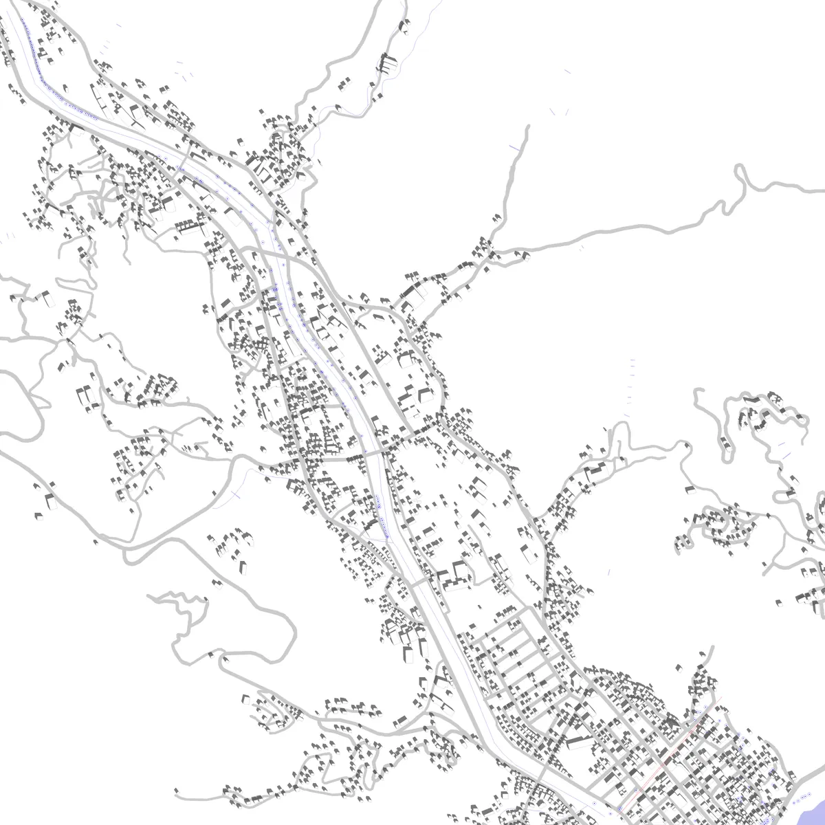 Kawazu site plan (2.5 km)