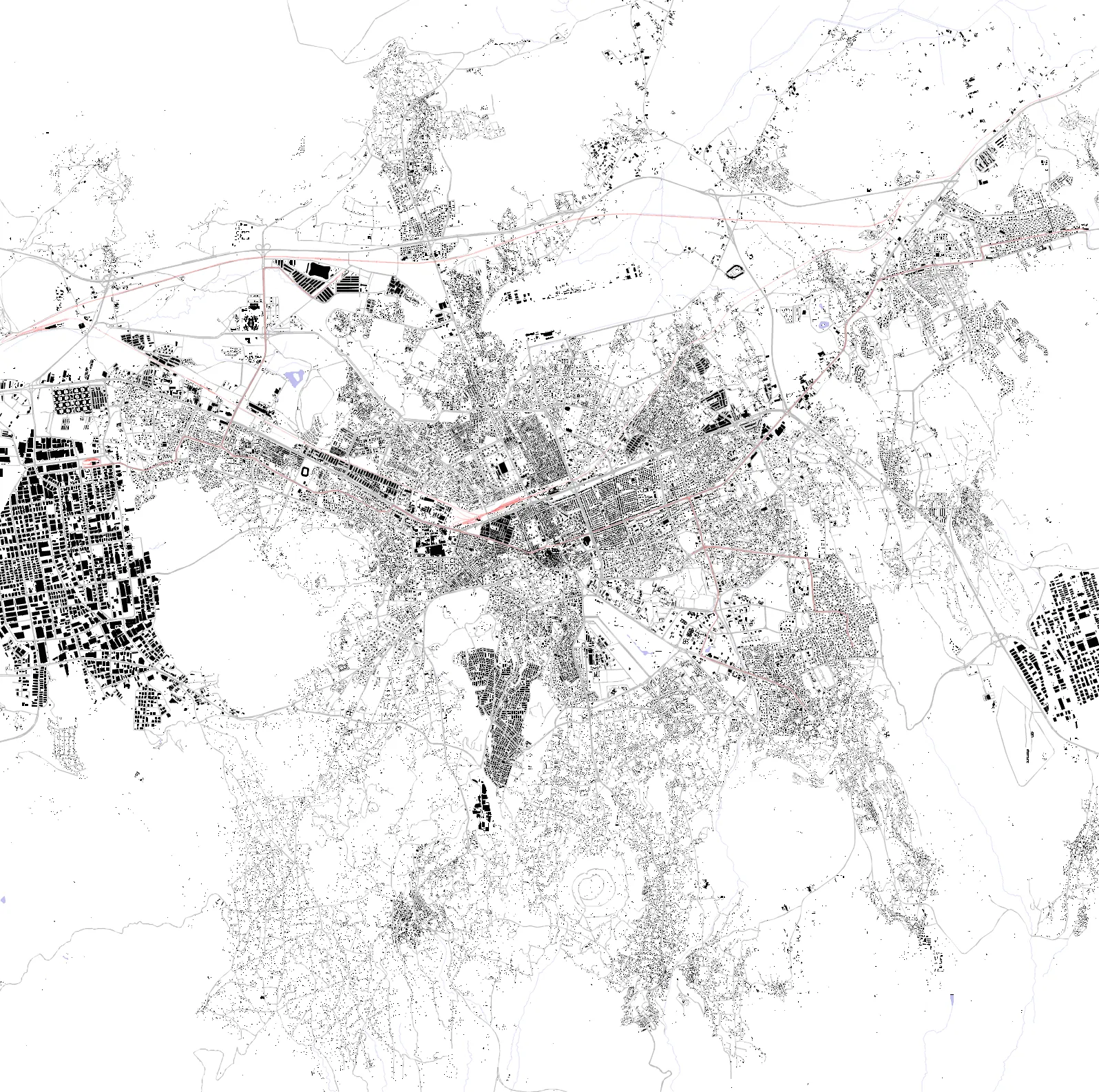 Kayseri figure ground plan