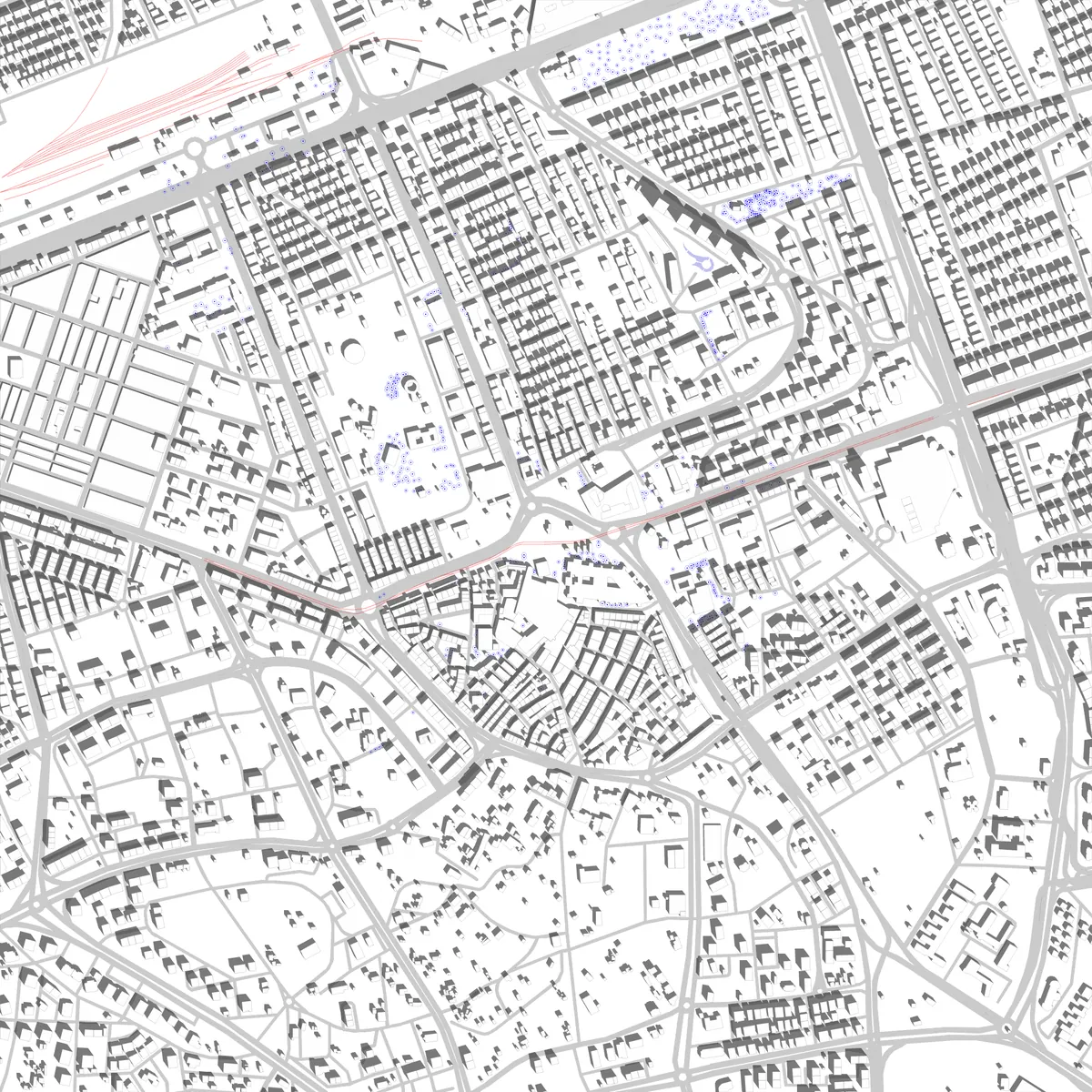 Kayseri site plan (2.5 km)
