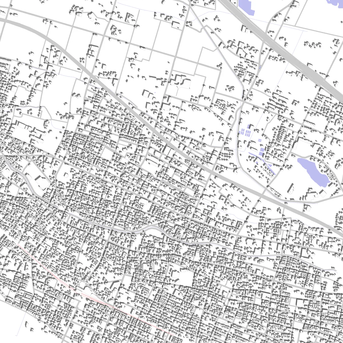Kazo site plan (2.5 km)