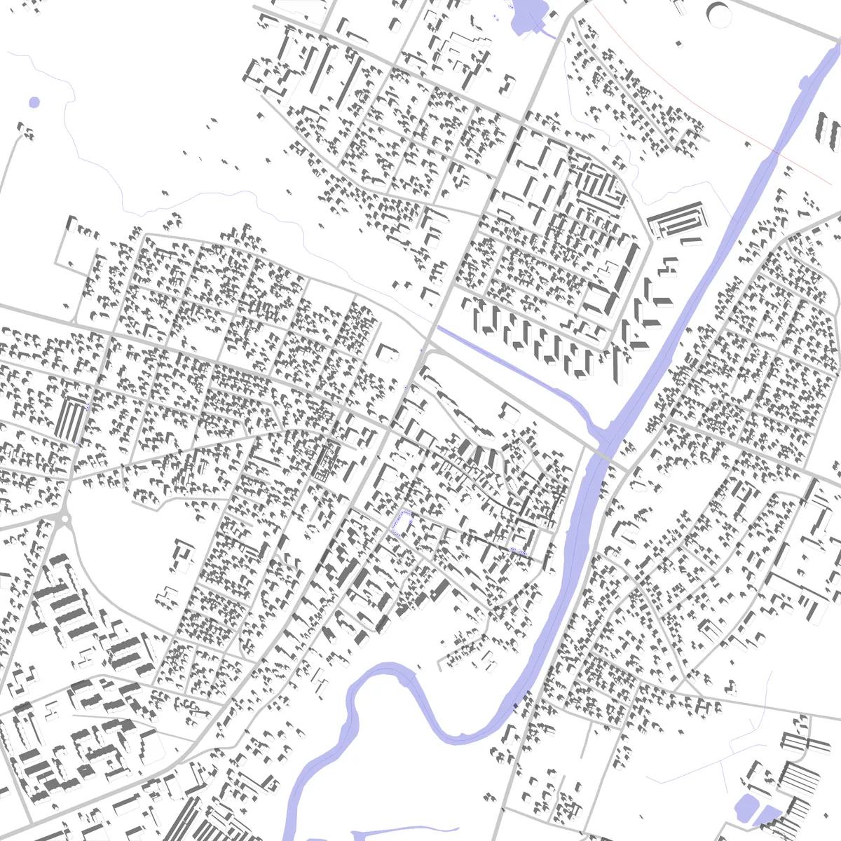 Kėdainiai Lageplan (2,5 km)