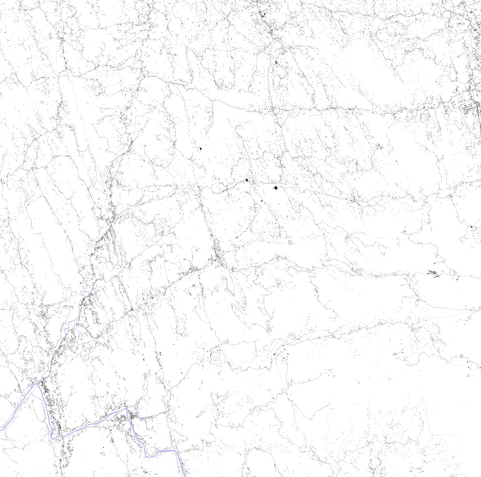 Kegalle figure ground plan
