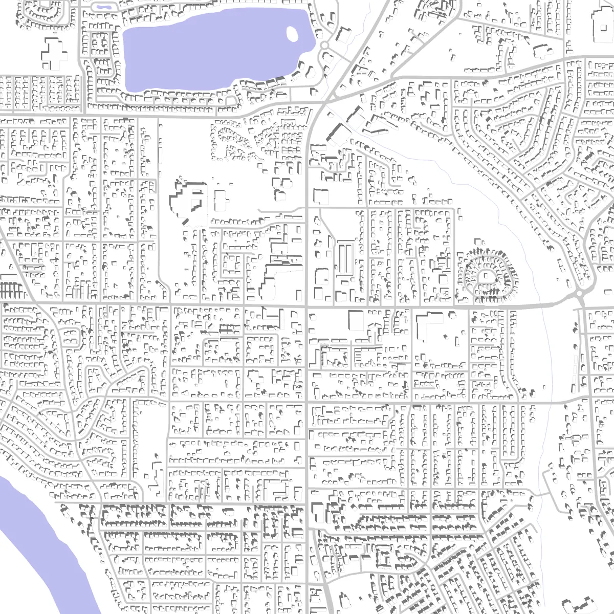 Keizer site plan (2.5 km)