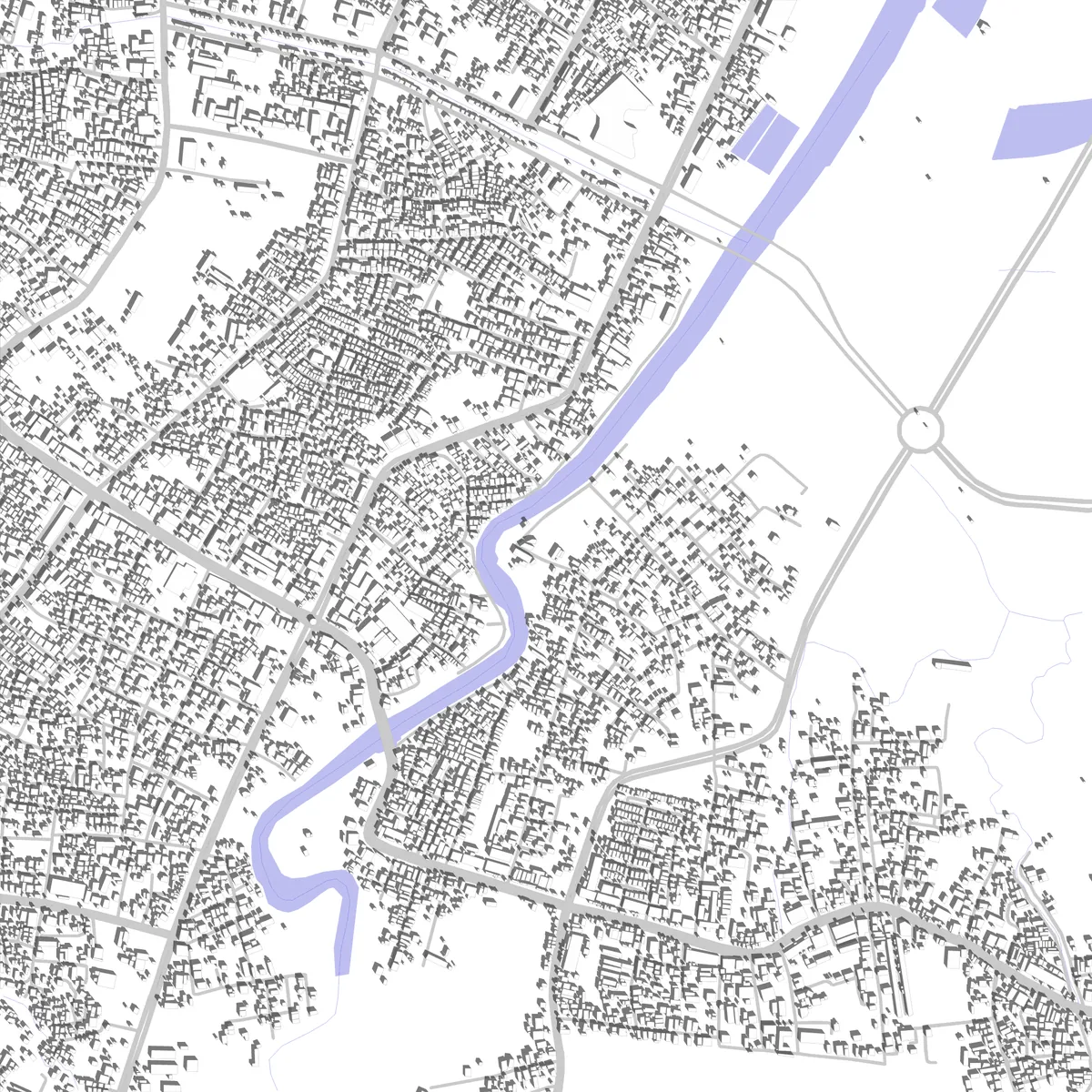 Kendari Lageplan (2,5 km)