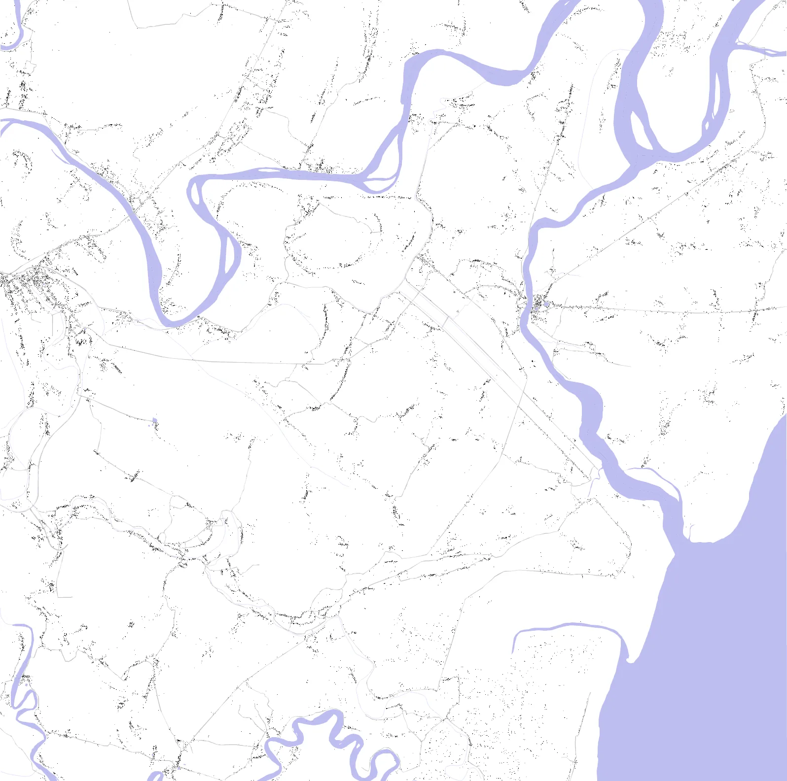 Kendrapara Schwarzplan