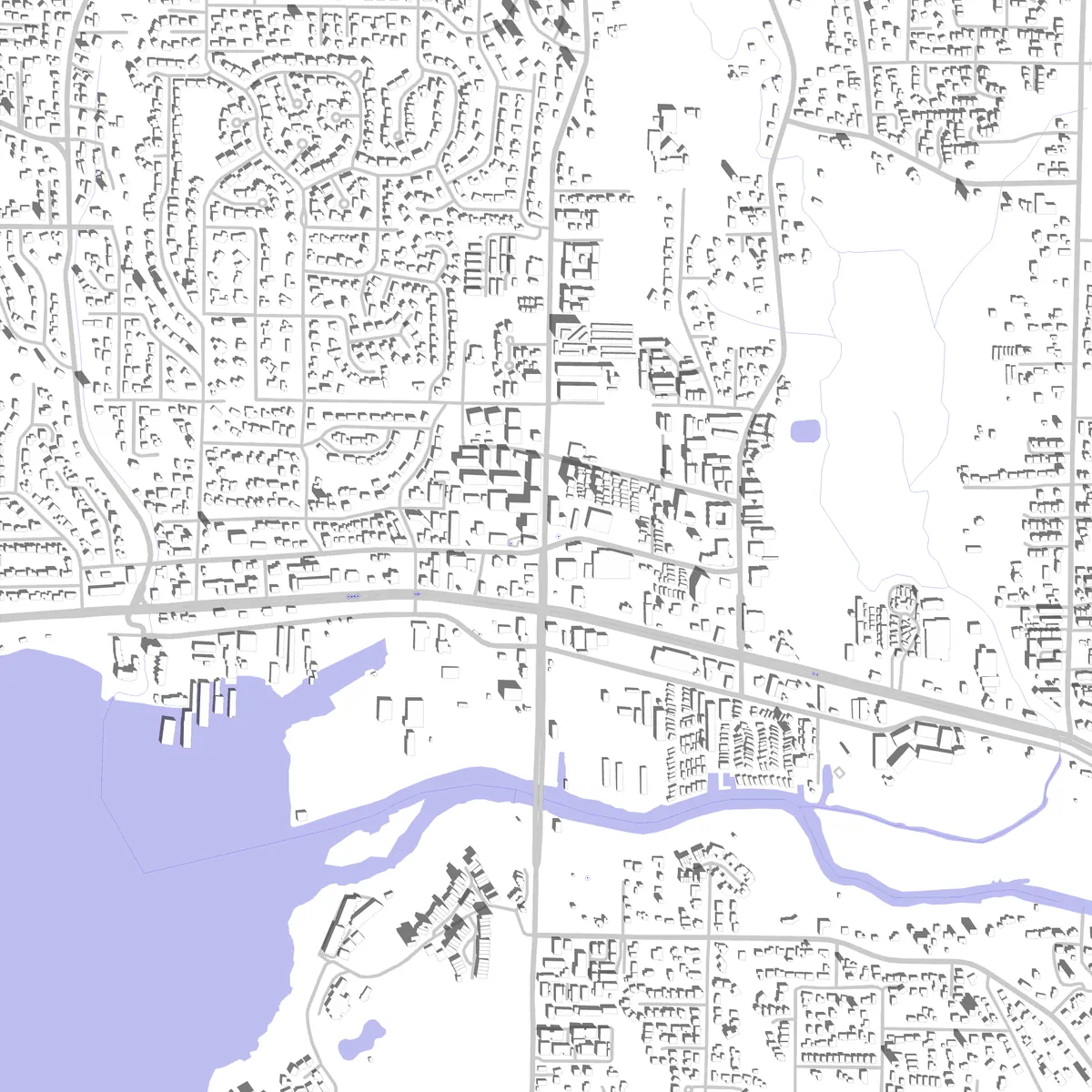 Kenmore site plan (2.5 km)