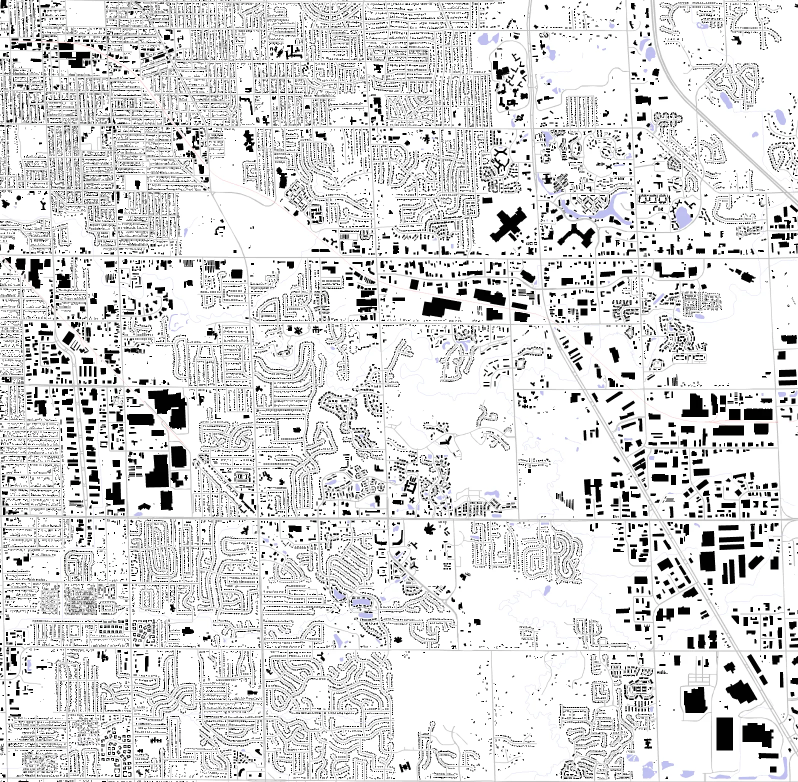 Kentwood Schwarzplan