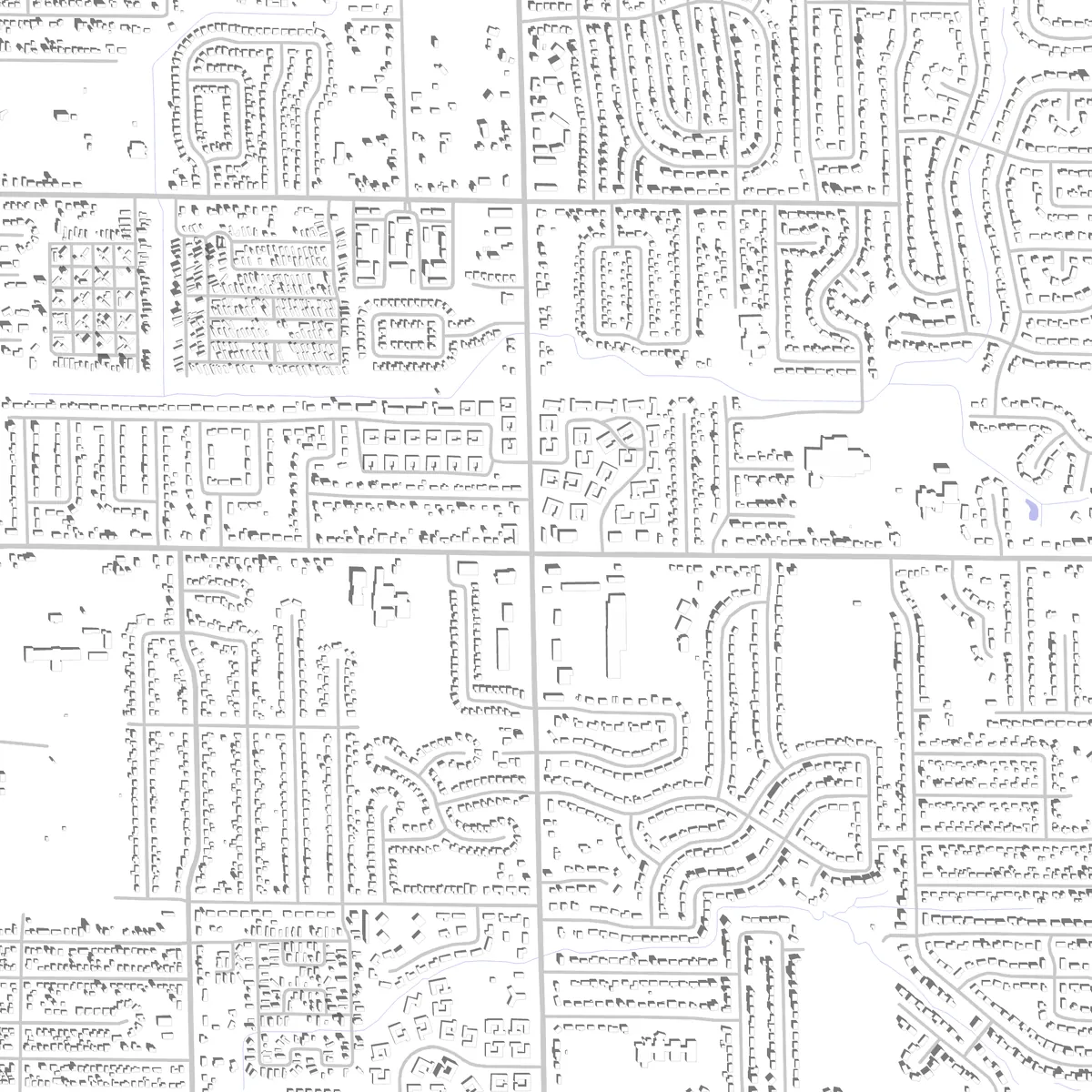 Kentwood Lageplan (2,5 km)