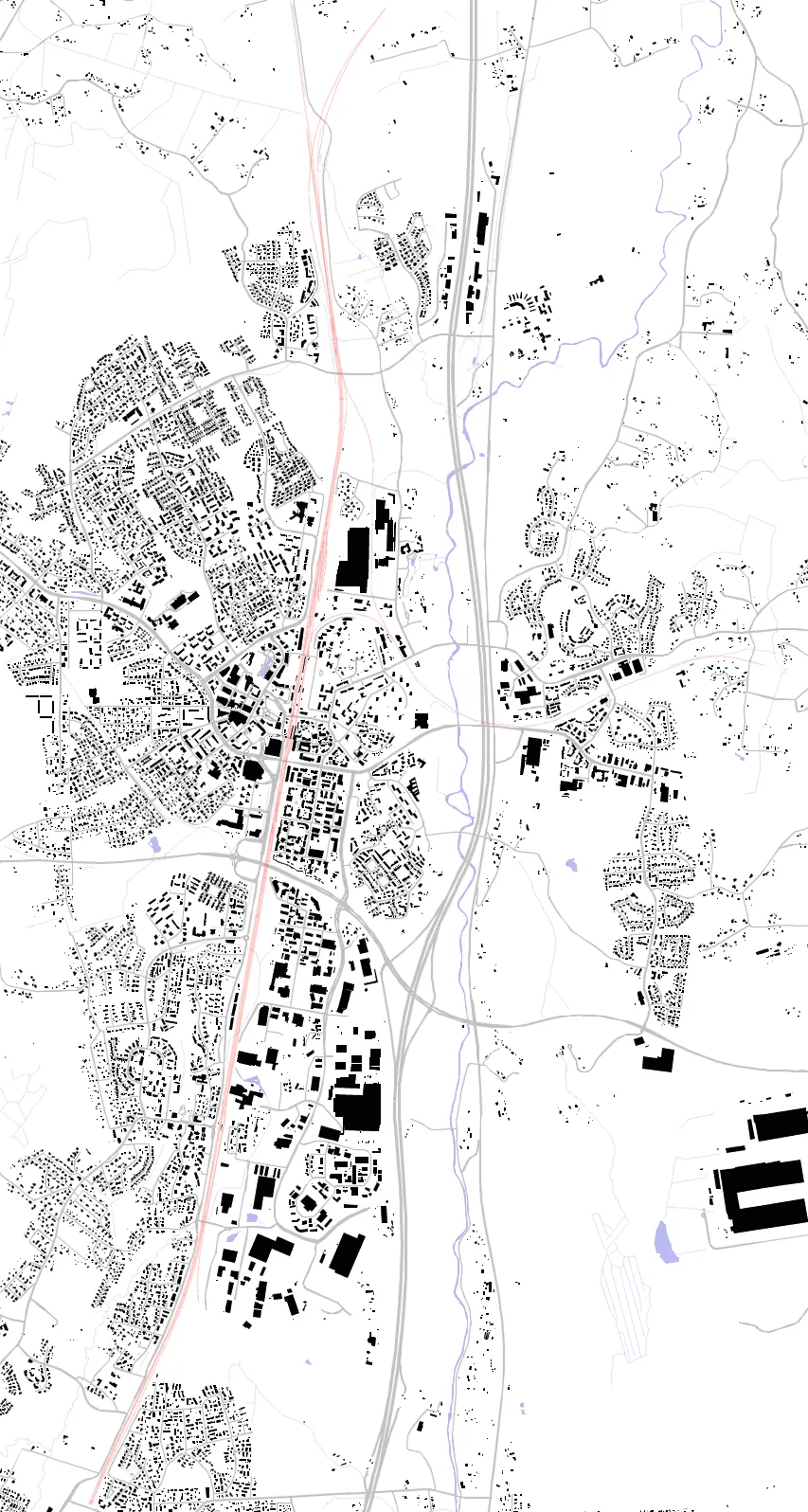 Kerava figure ground plan