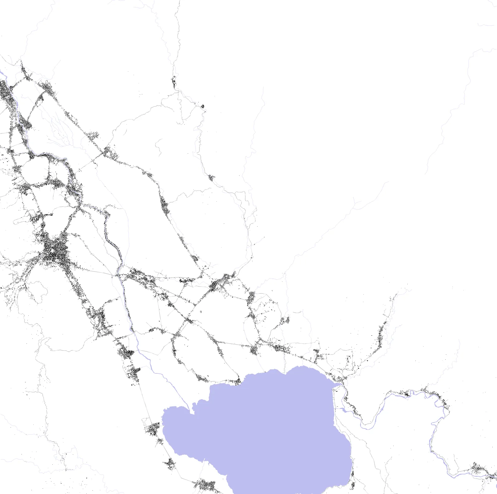 Kerinci Schwarzplan