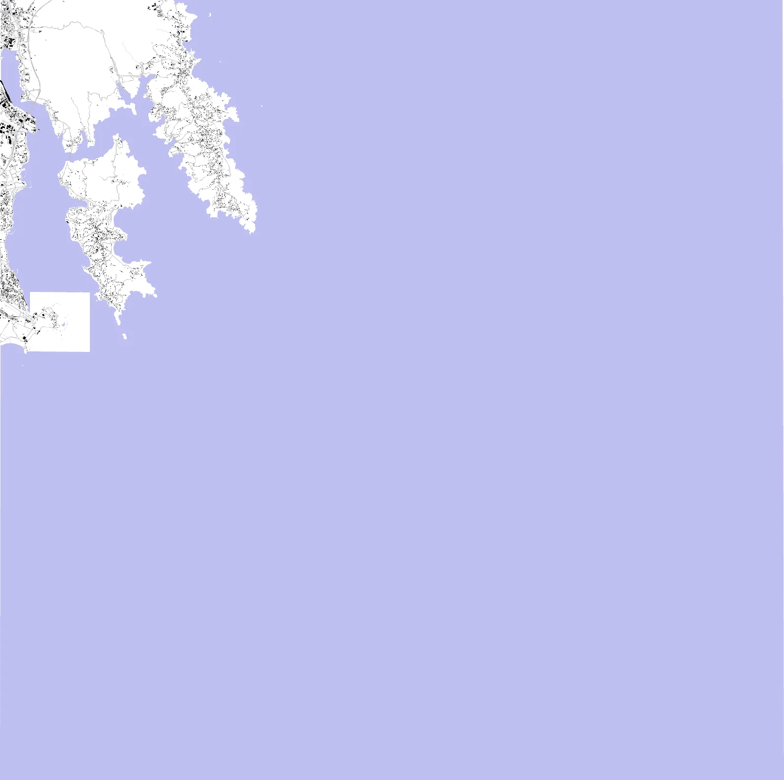 Kesennuma figure ground plan