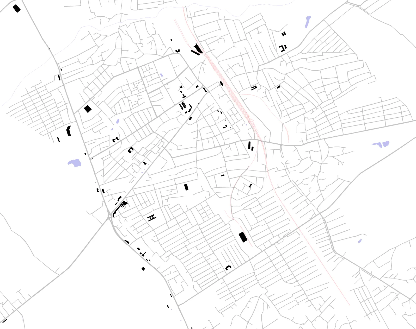 Khachmaz figure ground plan