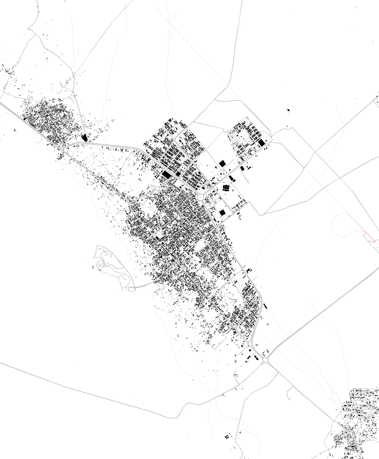 Khaf figure ground plan