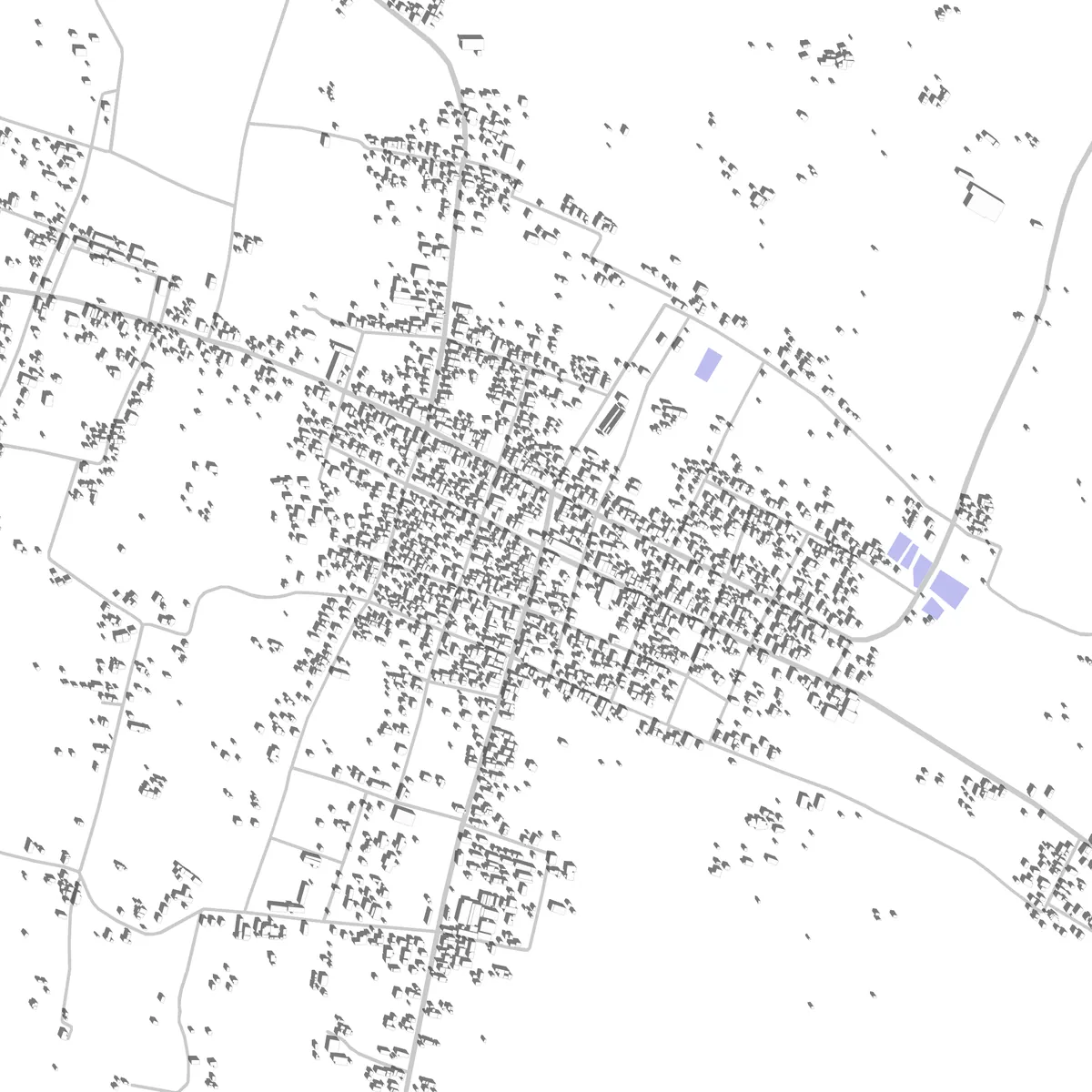 Kham Muang site plan (2.5 km)