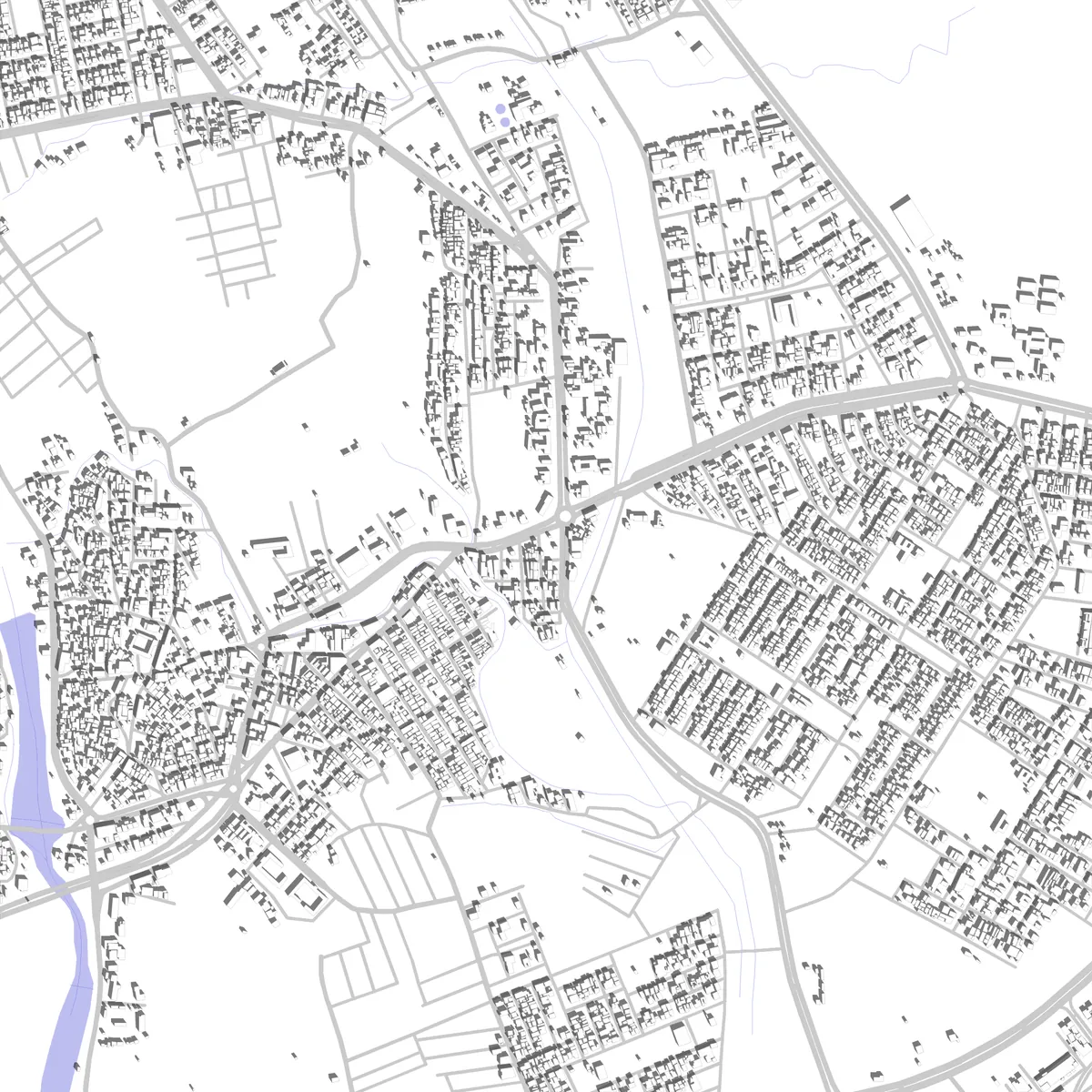 Khanaqin Lageplan (2,5 km)