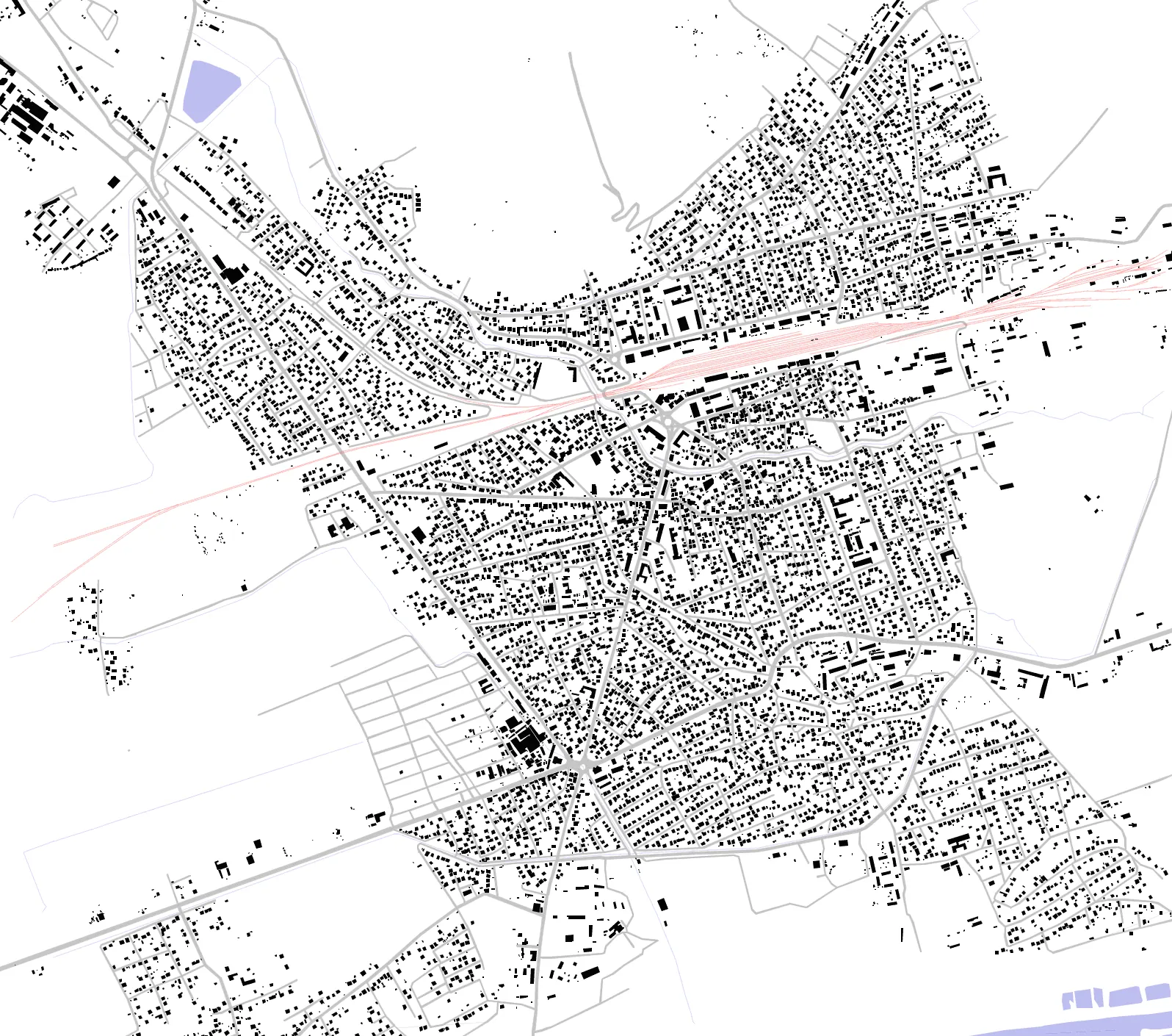 Khashuri figure ground plan