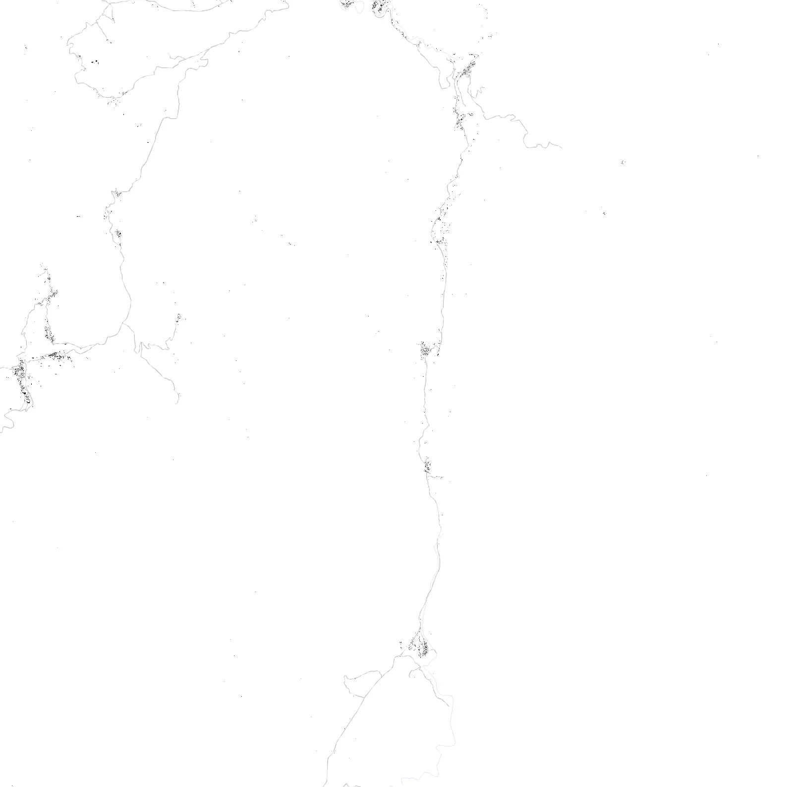 Khenchela figure ground plan