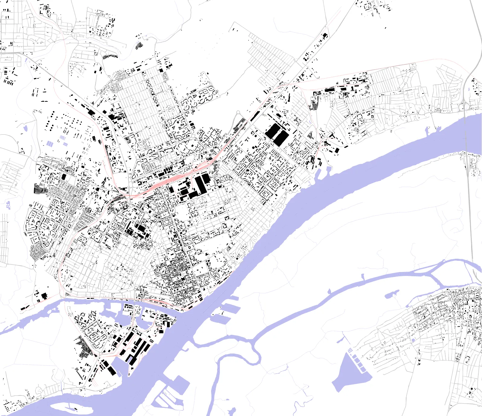Херсон figure ground plan