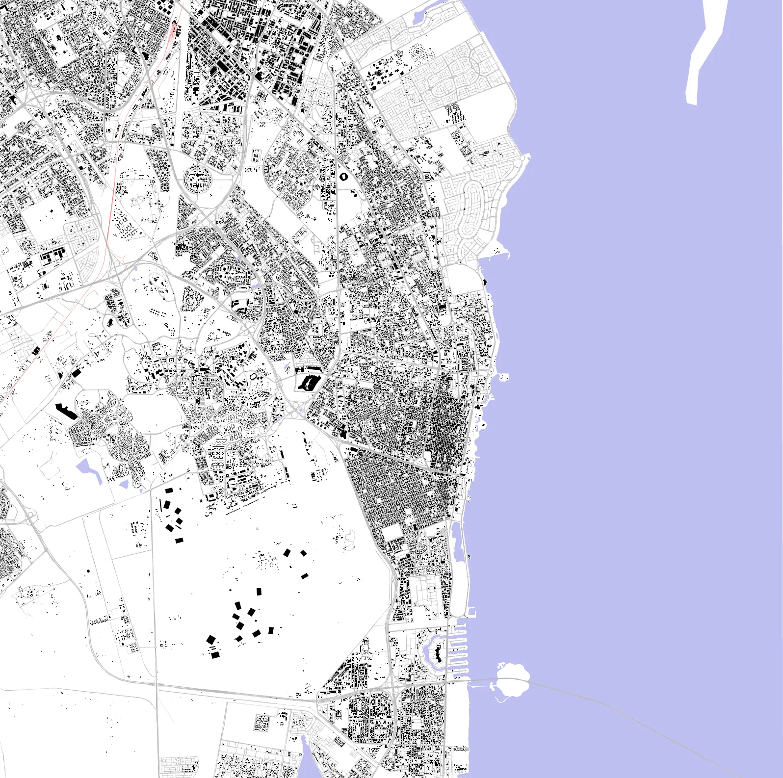 Khobar figure ground plan