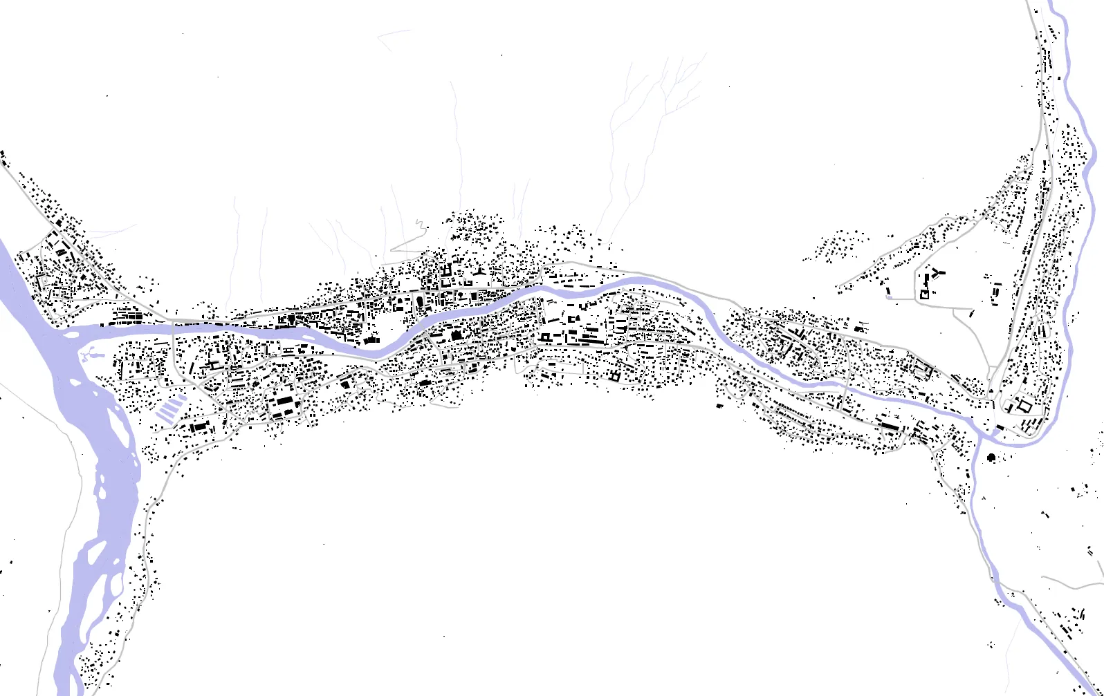 Хорог figure ground plan