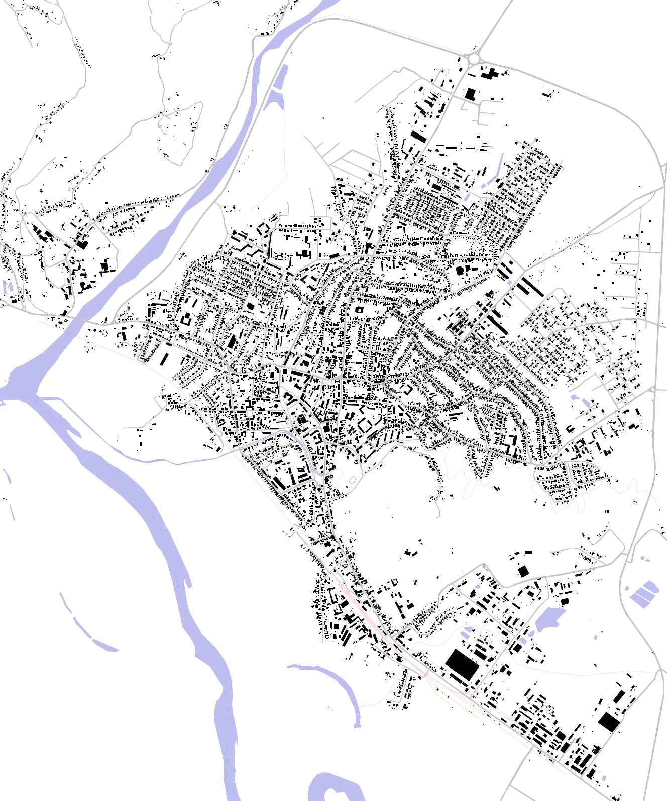 Khust figure ground plan