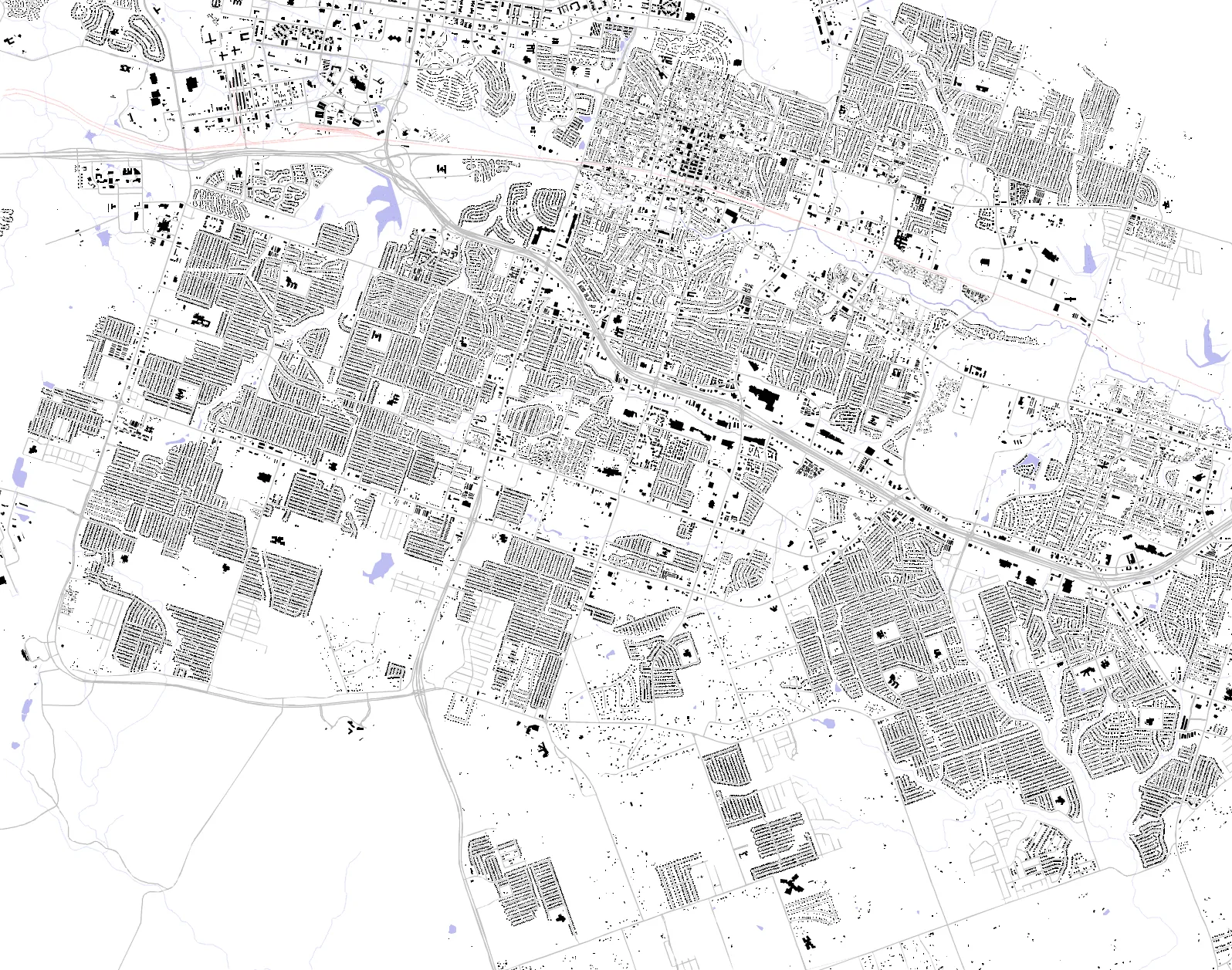 Killeen figure ground plan