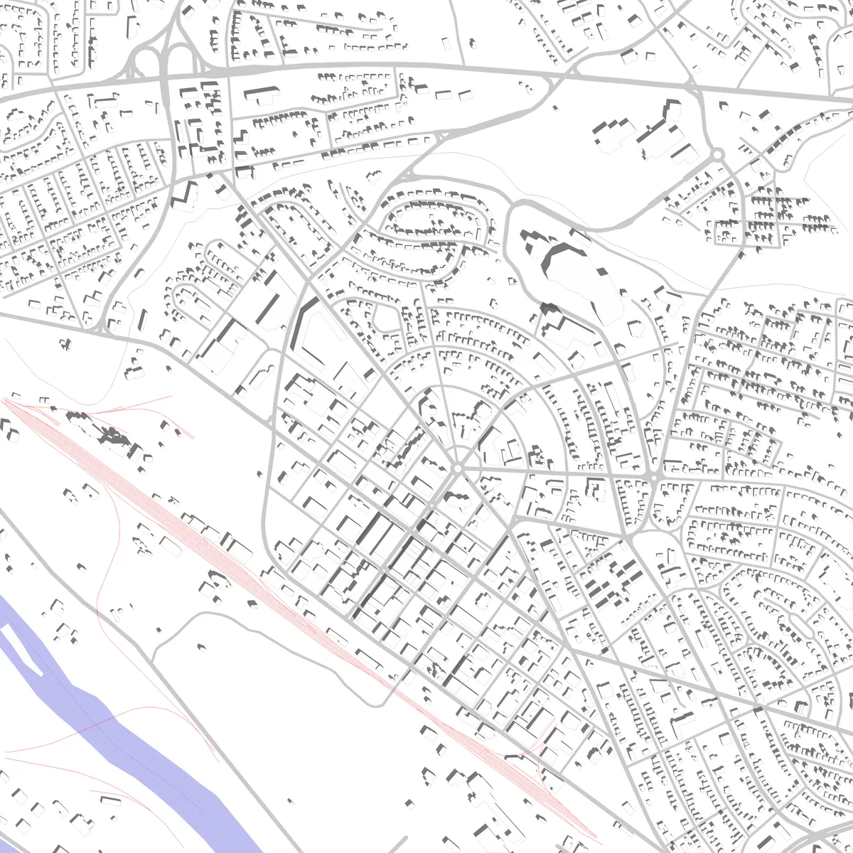 Kingsport site plan (2.5 km)
