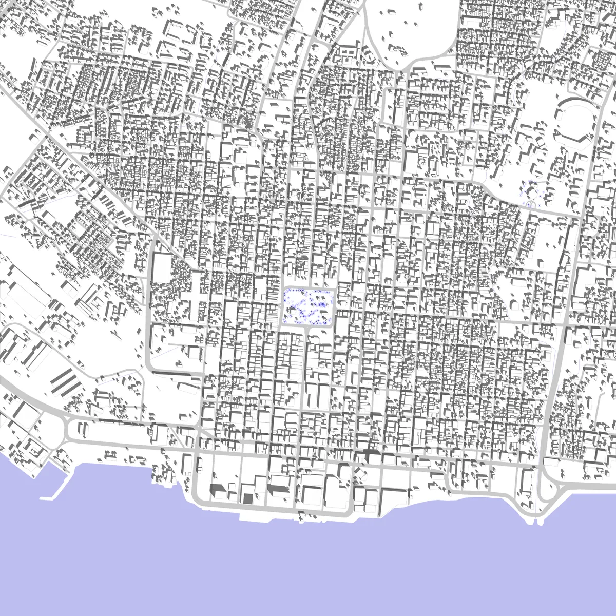 Kingston site plan (2.5 km)