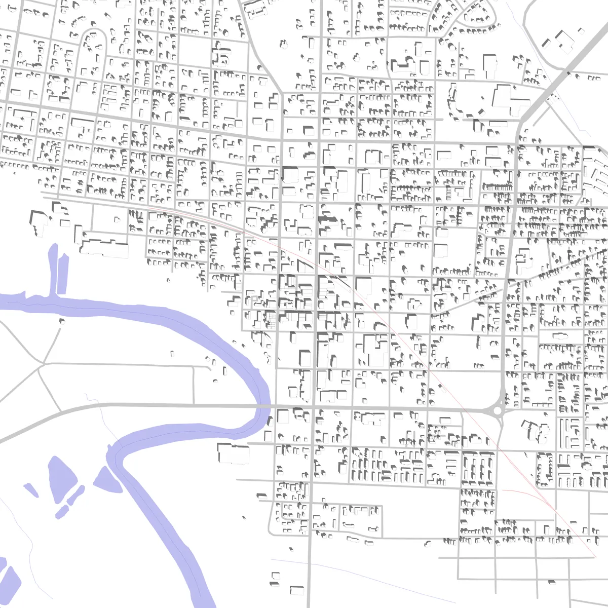 Kinston site plan (2.5 km)