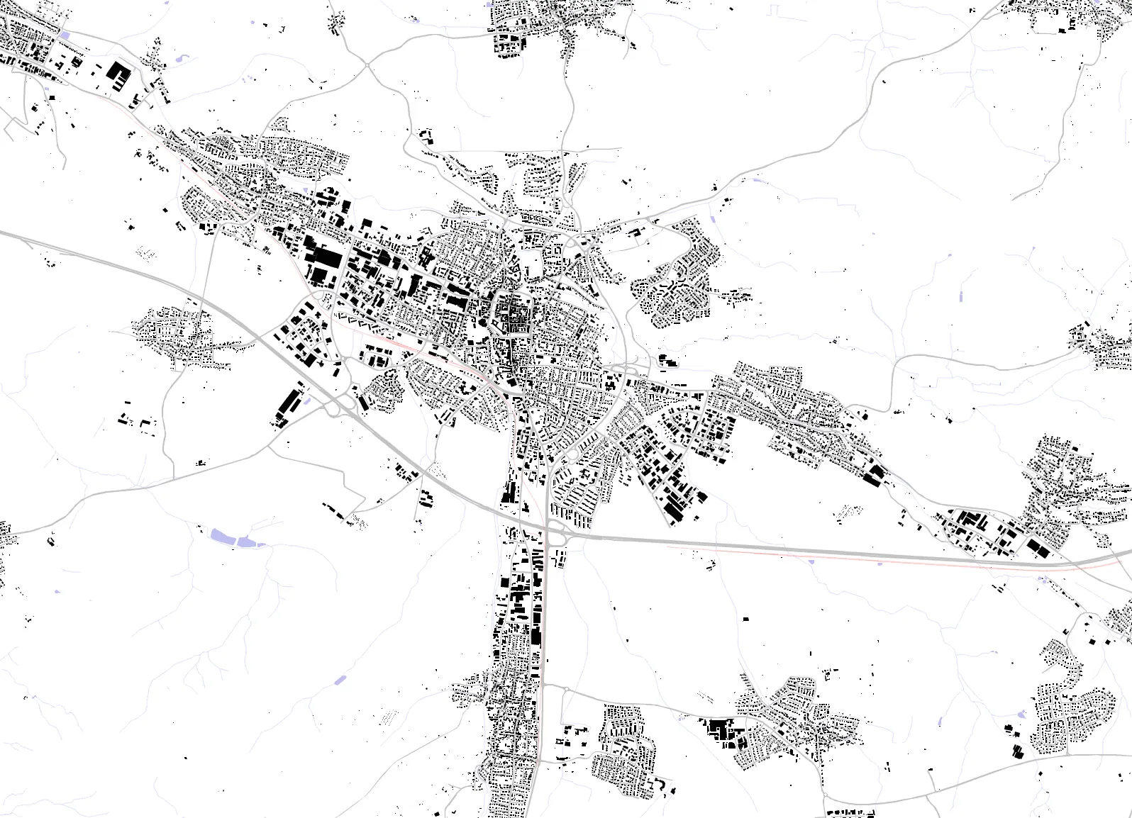 Kirchheim unter Teck Schwarzplan