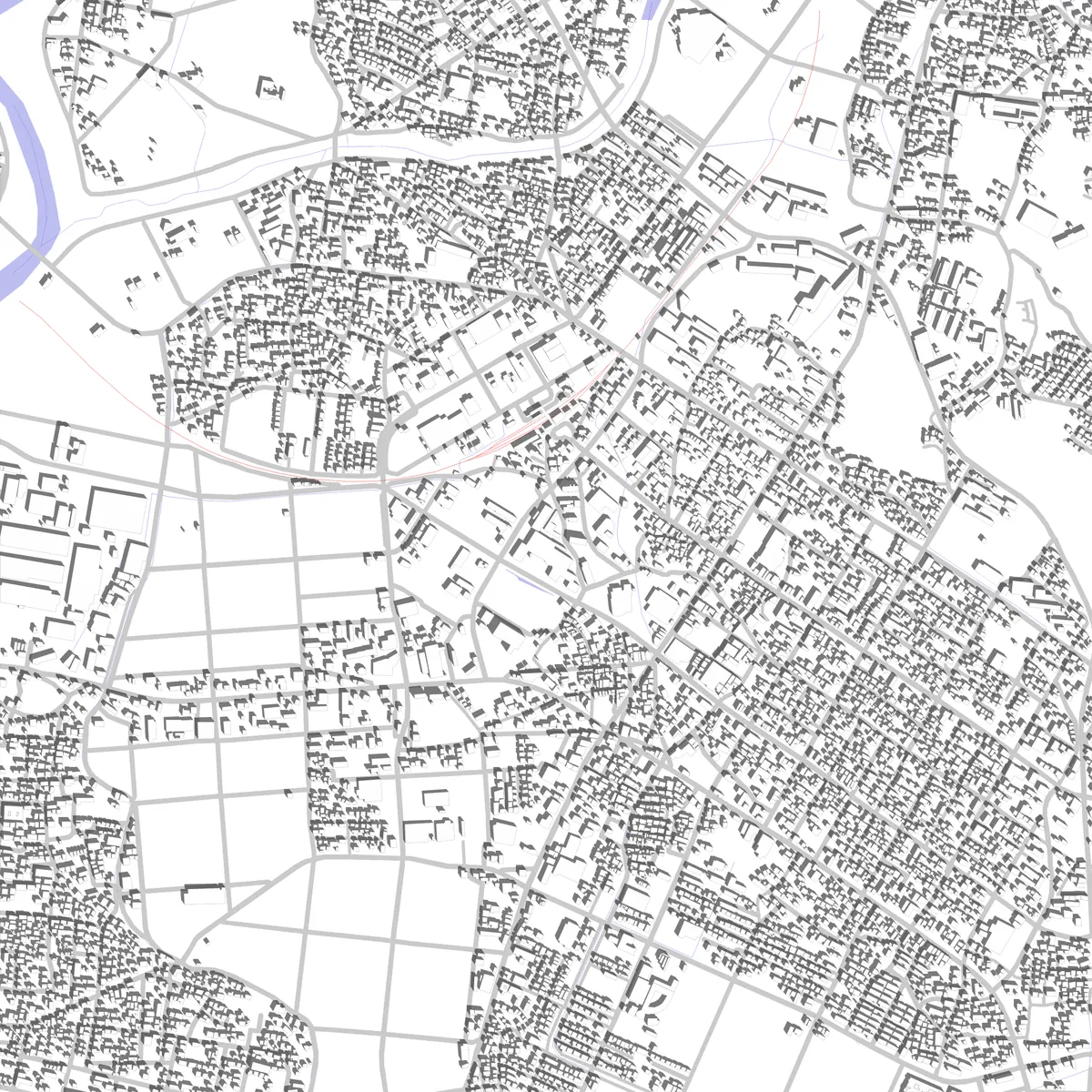 Kirishima Lageplan (2,5 km)