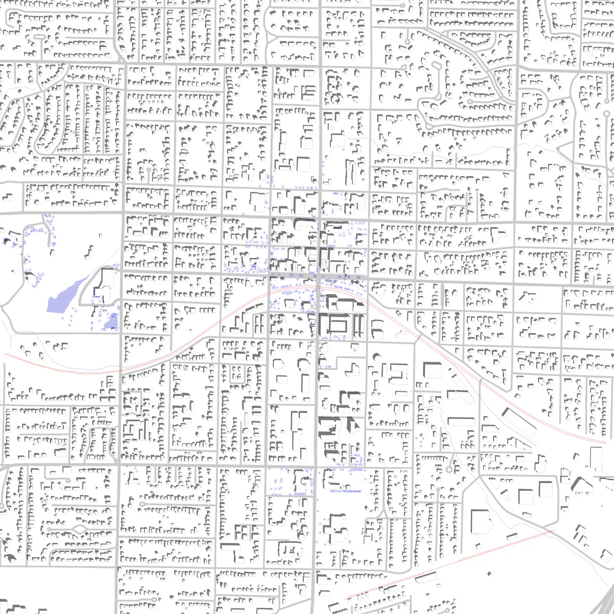 Kirkwood site plan (2.5 km)