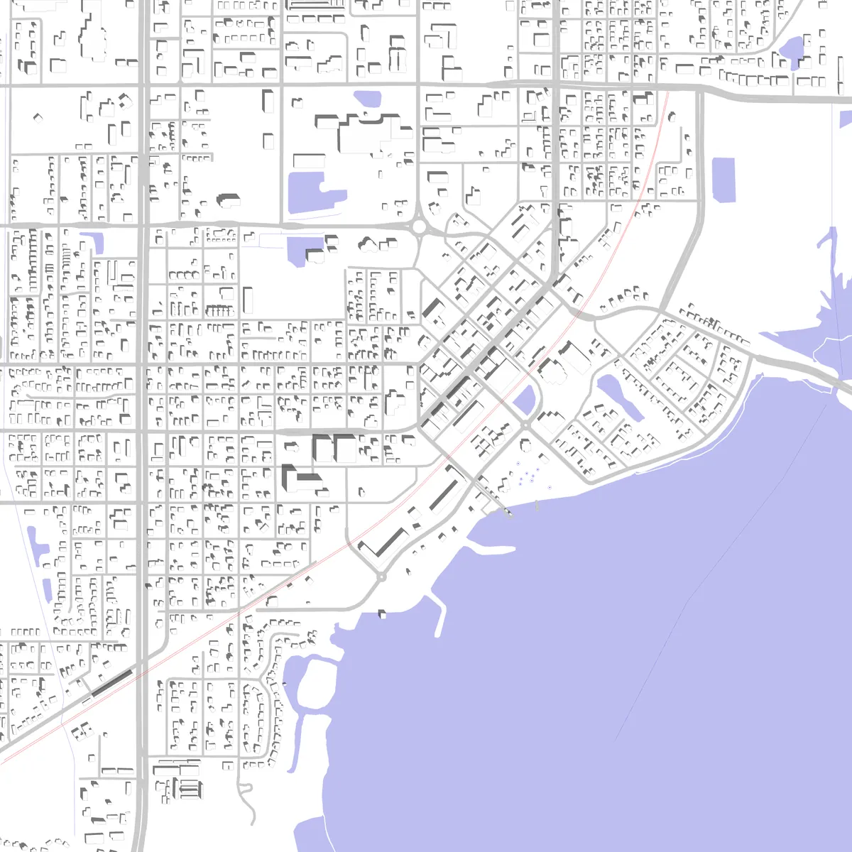 Kissimmee Lageplan (2,5 km)