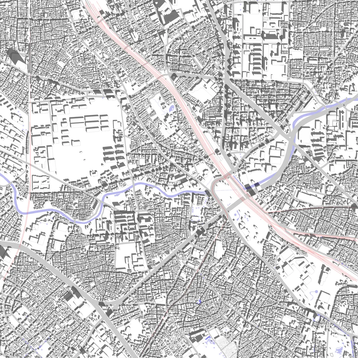 Kita Lageplan (2,5 km)