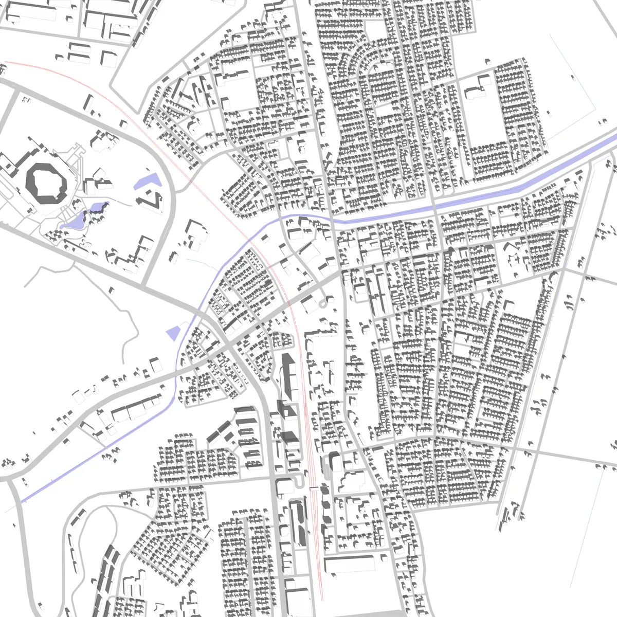 Kitahiroshima site plan (2.5 km)