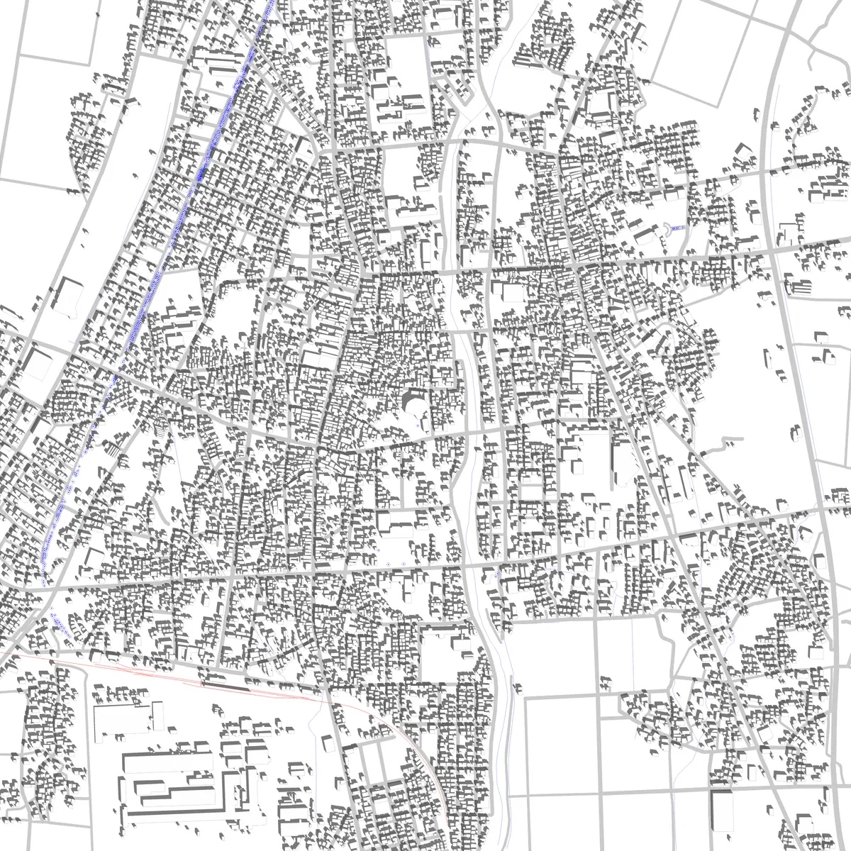 Kitakata site plan (2.5 km)