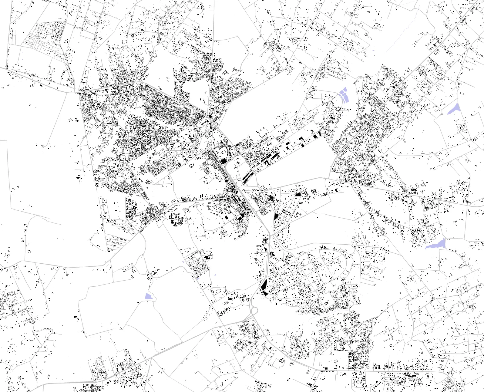 Kitale Schwarzplan