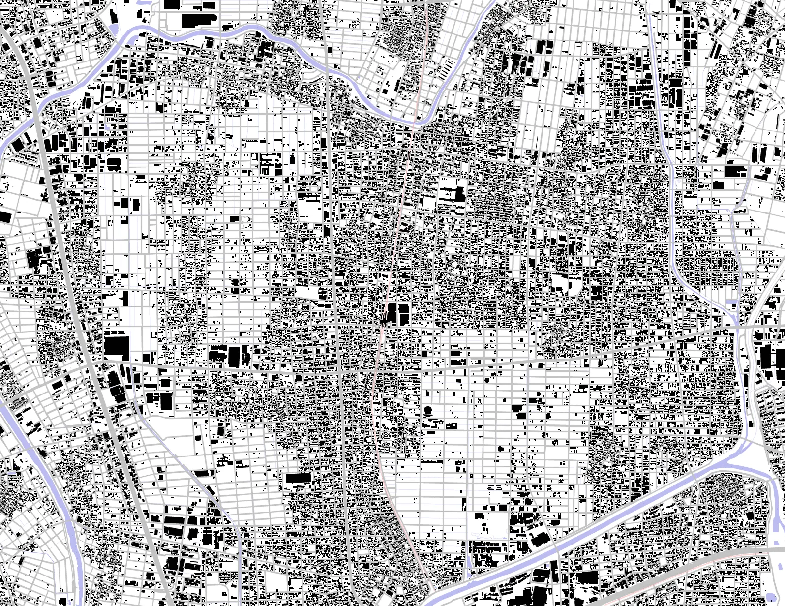 Kitanagoya figure ground plan