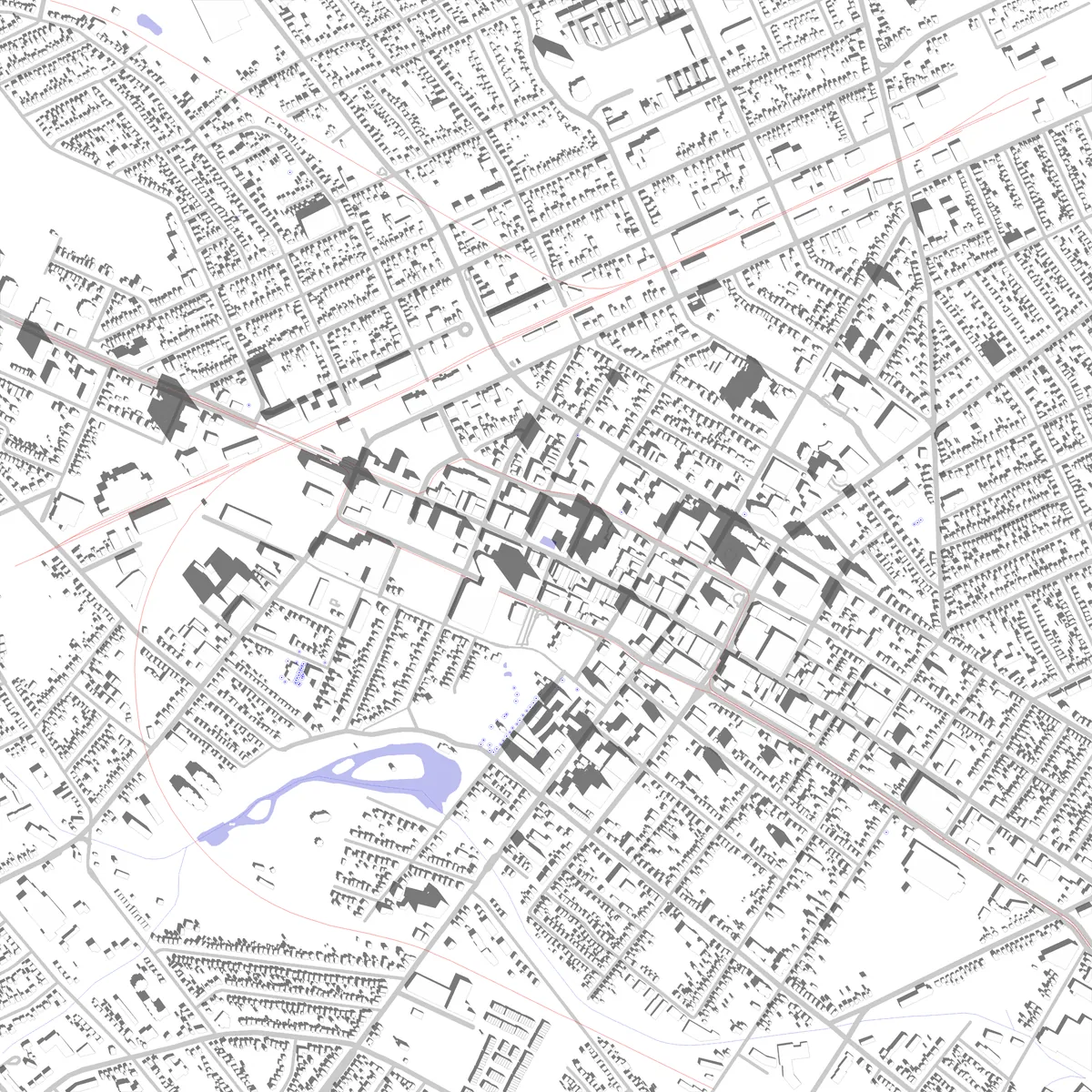 Kitchener Lageplan (2,5 km)