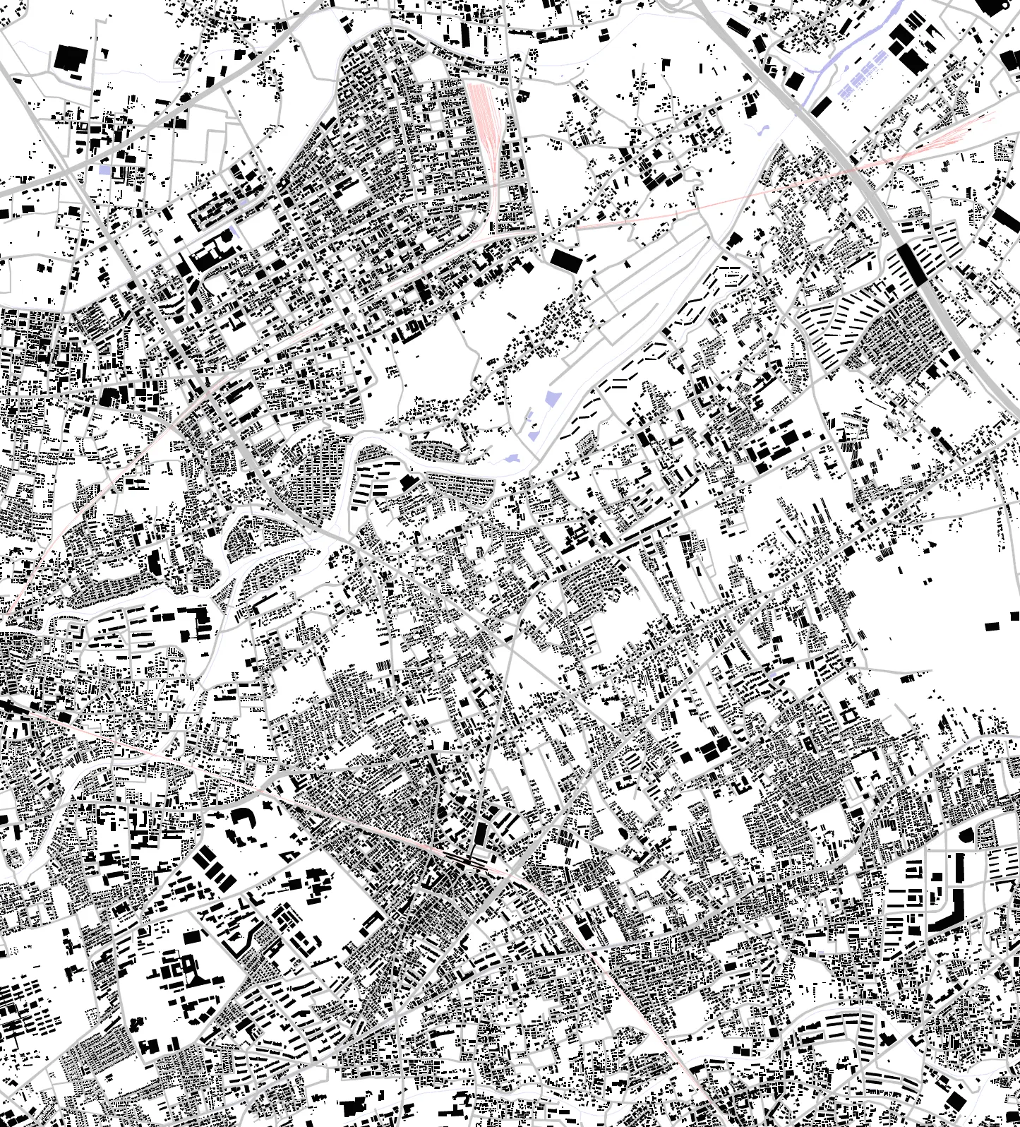 Kiyose Schwarzplan