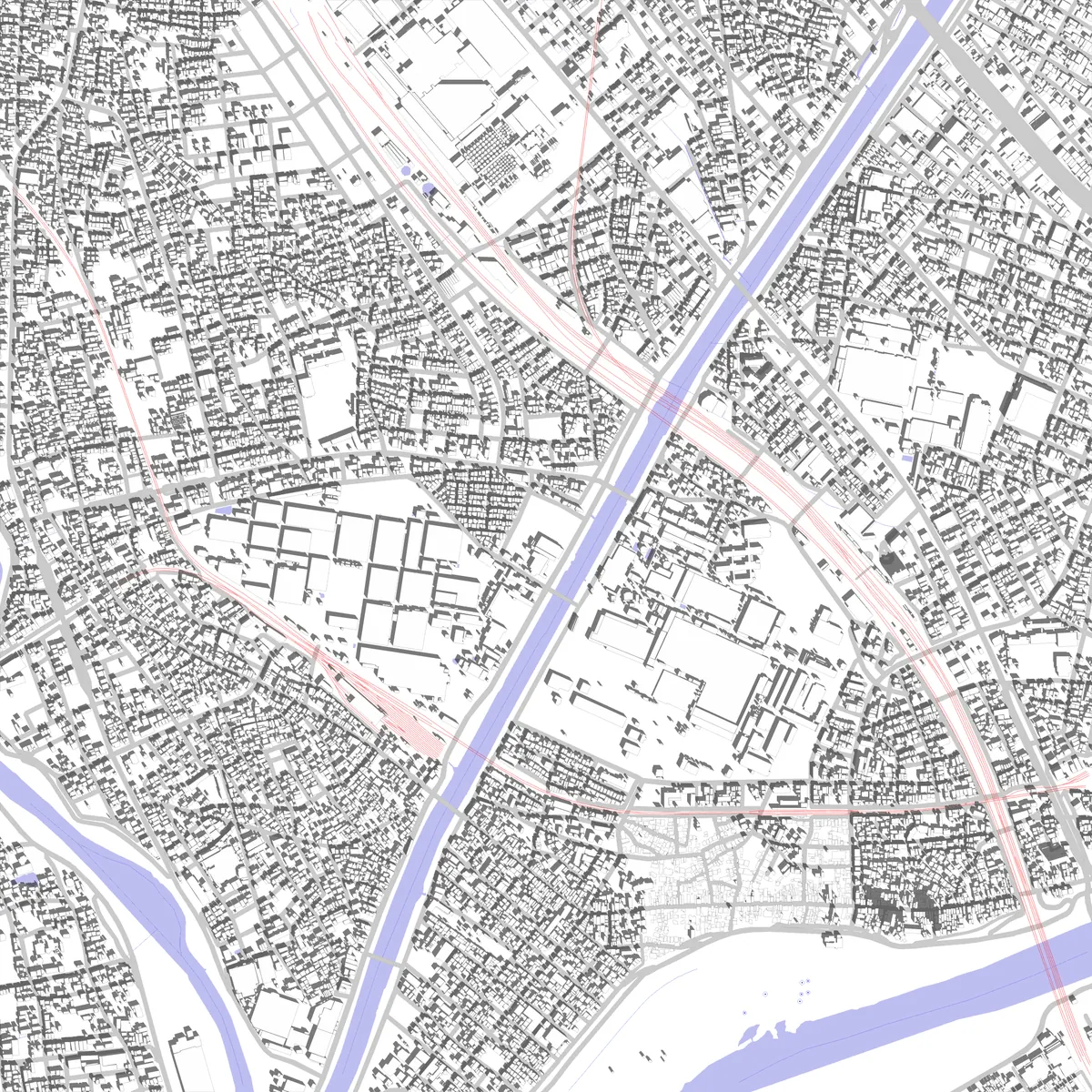 Kiyosu Lageplan (2,5 km)