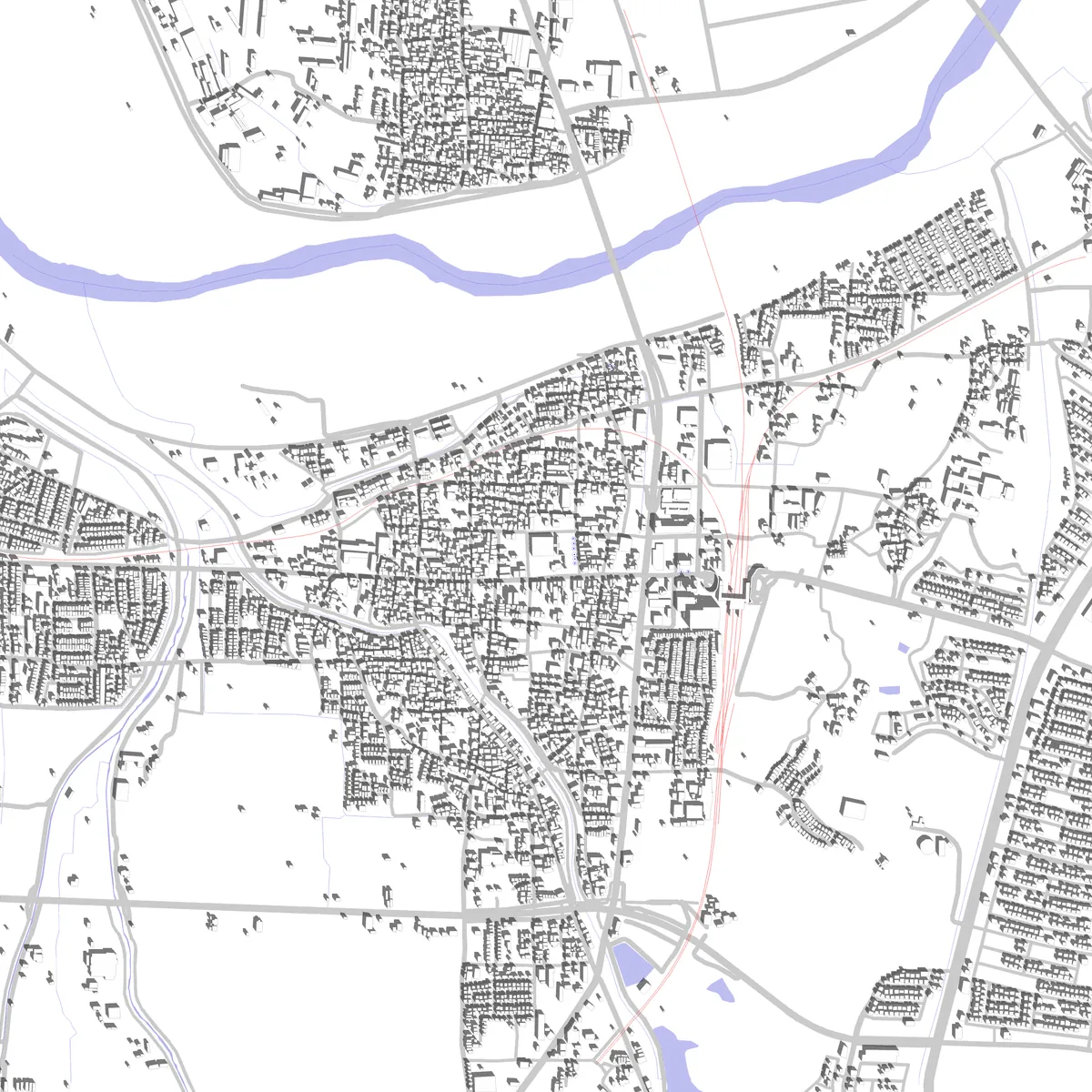 Kizugawa site plan (2.5 km)