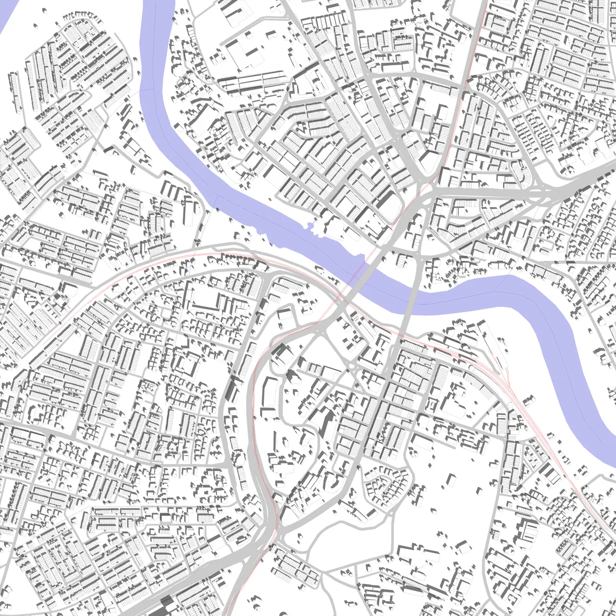 Klang site plan (2.5 km)