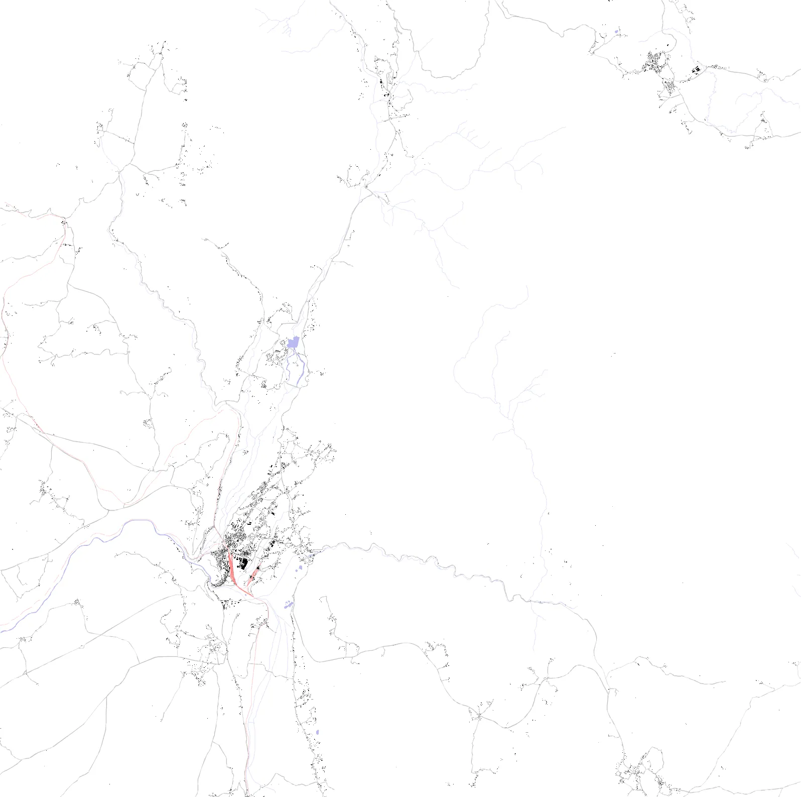 Knin figure ground plan