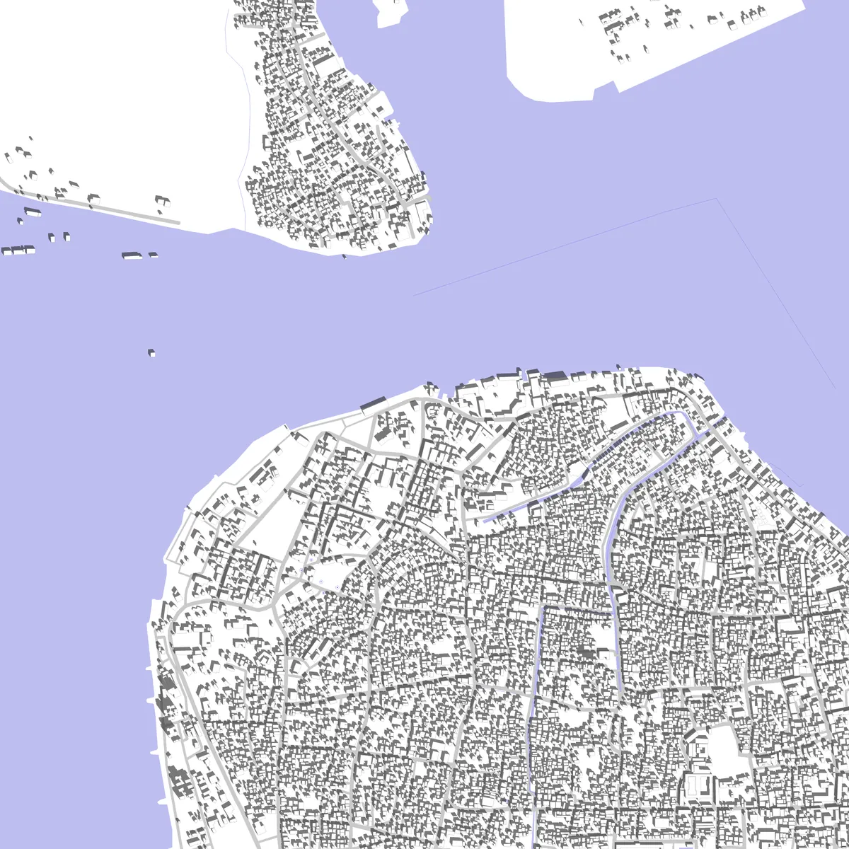 Kochi Lageplan (2,5 km)
